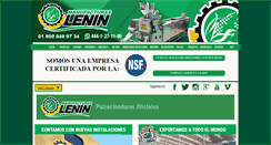 Desktop Screenshot of manufacturaslenin.com.mx