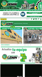 Mobile Screenshot of manufacturaslenin.com.mx