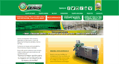 Desktop Screenshot of manufacturaslenin.com
