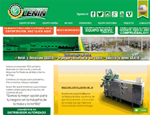 Tablet Screenshot of manufacturaslenin.com